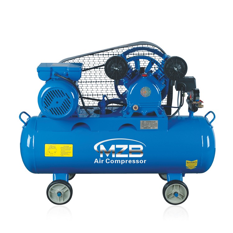 Compressore d'aria con trasmissione a cinghia da 3 HP con serbatoio da 70 litri