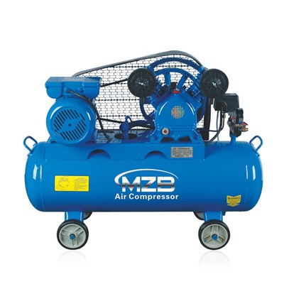 Compressore d'aria con trasmissione a cinghia da 3 HP con serbatoio da 70 litri